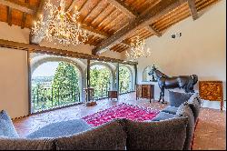 Villa Majestic, a small jewel nestled in Montalbano hills