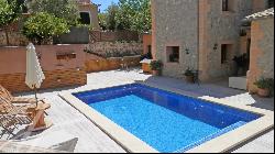 Typical Majorcan house very close to the mountains