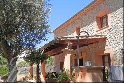 Typical Majorcan house very close to the mountains