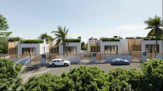 New luxury villas with sea views