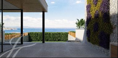 New luxury villa with sea views