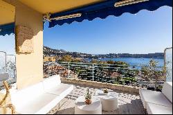 VILLEFRANCHE SUR MER - TOP FLOOR - PANORAMIC VIEW OF THE PORT AND SEA