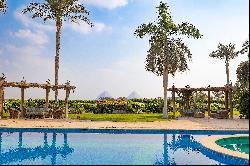 Extraordinary Villa with a View: The Great Pyramids of Giza