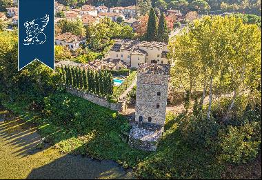 Charming 17th-century estate with a Medieval tower for sale