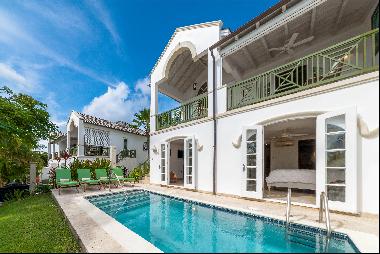 Semi-detached sea view villa with a swimming pool within Royal Westmoreland Resort