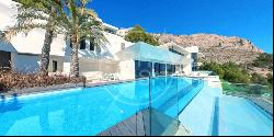 Luxury villa with panoramic sea views in Altea Hills, Altea 03590