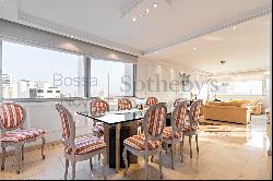 Spacious apartment with an open view in a sophisticated area