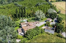 Historic estate in the countryside of Siena