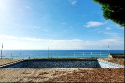 Watching the sea from the living room and sleeping to the sound of the waves.