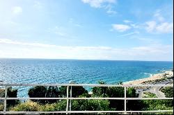 Watching the sea from the living room and sleeping to the sound of the waves.