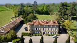 15th century medieval castle with gîtes, beautifully restored, 30 mn from Toulouse on 5 ha