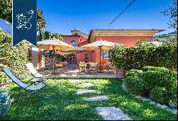 Wonderful hamlet nestles between the sea and the mountains along the Ligurian riviera