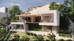 New project of a luxury villa in a quiet area