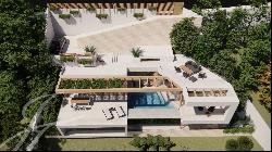 New project of a luxury villa in a quiet area