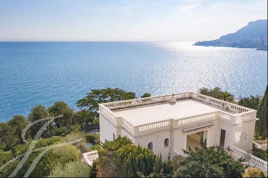 Roquebrune Cap Martin - Villa Belle Epoque - Panoramic sea view - Swimming pool - Guest vi