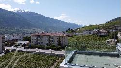 3.5 room penthouse apartment rented year-round - Sierre