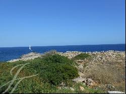 Plot in first line in Es Fortí in Cala Egos