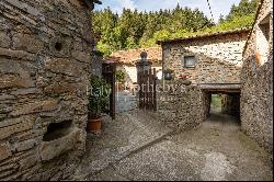 Small ancient hamlet on the Lunigiana hills