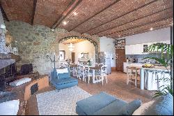 Farmhouse located in the hills of the Val D'Orcia