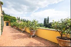 Villa Fiesole with incomparable views of the city of Florence