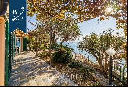 Panoramic estate with a view of the Ligurian Sea, just five minutes from the Tre Ponti bea