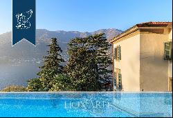 Finely-renovated luxury villa in a charming panoramic position in Torno