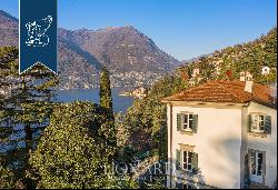 Finely-renovated luxury villa in a charming panoramic position in Torno