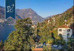 Finely-renovated luxury villa in a charming panoramic position in Torno