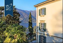 Finely-renovated luxury villa in a charming panoramic position in Torno