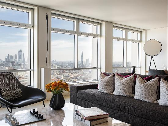 A one-of-a-kind apartment with spectacular views of London