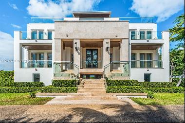 755 S.Mashta Dr. is one of South Florida's most private residences. This stunning home on 