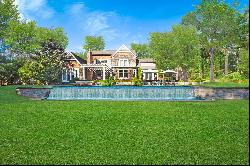 Private Gated East Hampton Estate with Tennis