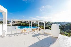 Modern villa with spectacular sea views in Ciutadella, Menorca, for rent
