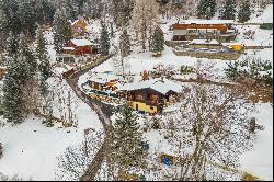 Individual chalet in an idyllic setting