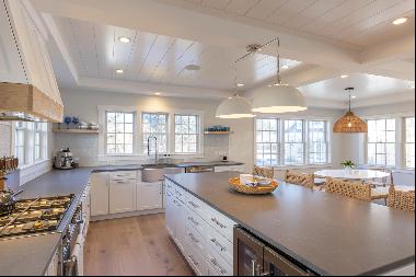 The perfect beach house for your summer getaway, this brand-new five-bedroom home offers a