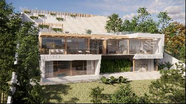 Modern new construction villa in Costa de la Calma with sea view