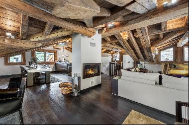 Luxurious chalet in an exceptional locational in Courchevel.