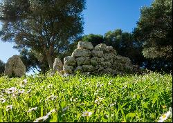 The talayotic village of Binissafullet, Menorca