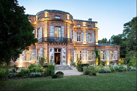 Renovated 19th-century chateau