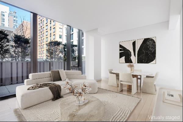 A modern oasis in Midtown West, with fabulous outdoor living spaces.Welcome to Residence 2