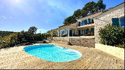 Charming renovated Provencal villa with sea view
