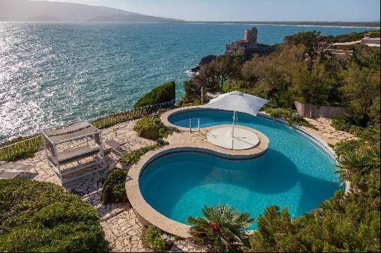 Villa Acacia - right on the sea at Ansedonia