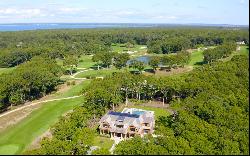 Hill-Top, Sag Harbor Estate, with Golf/Reserve on 3 Sides