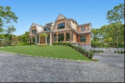 Hill-Top, Sag Harbor Estate, with Golf/Reserve on 3 Sides