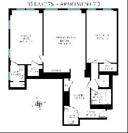 Elegant 2 Bed 2 Bath at the Carlyle