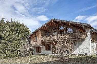 A chalet and a separate half-farm in Megève.