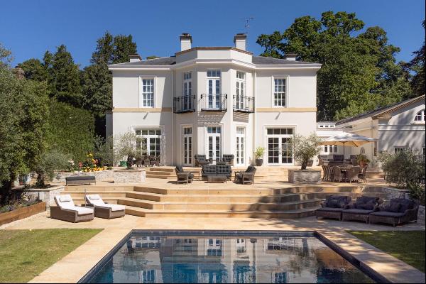 Possibly the finest home in Cheltenham – a multi-award winning classical villa, set in pri