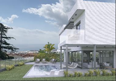 New construction with sea views in Vilassar de Dalt