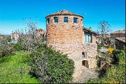 Niviano Castle in the northern Italy