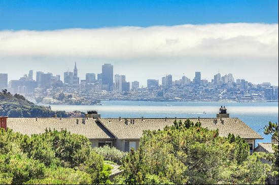 Remodeled Tiburon Townhome with Breathtaking Bay Views!